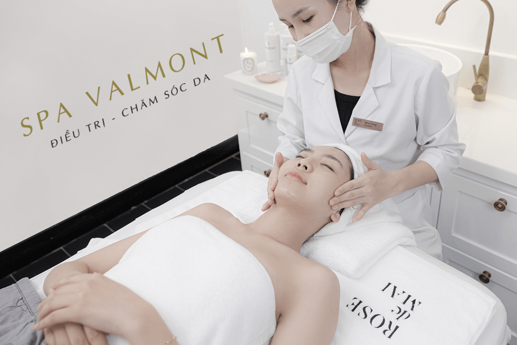 Dịch vụ Spa Valmont chăm sóc da tại Rose de Mai Skincare & Spa